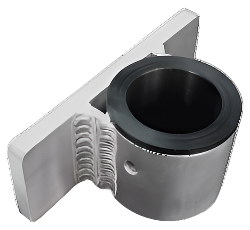 EZ Puller AMS301B 2" sleeved gunnel mount for 2" HT2 davits
