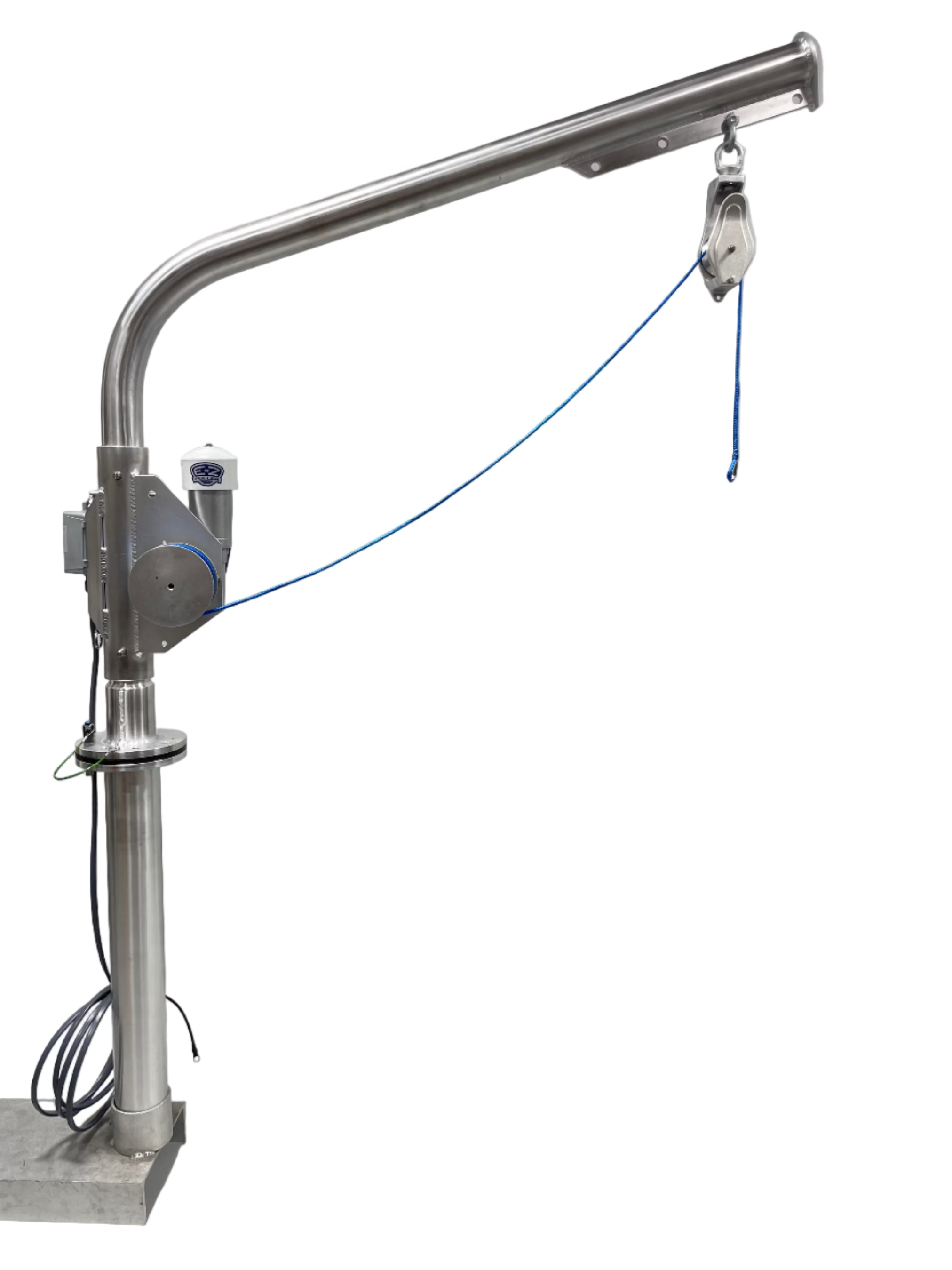 EZ-BS25 High CAPACITY sch80 2.5" Double Wall Electric Pot/Trap/Drum Hauler