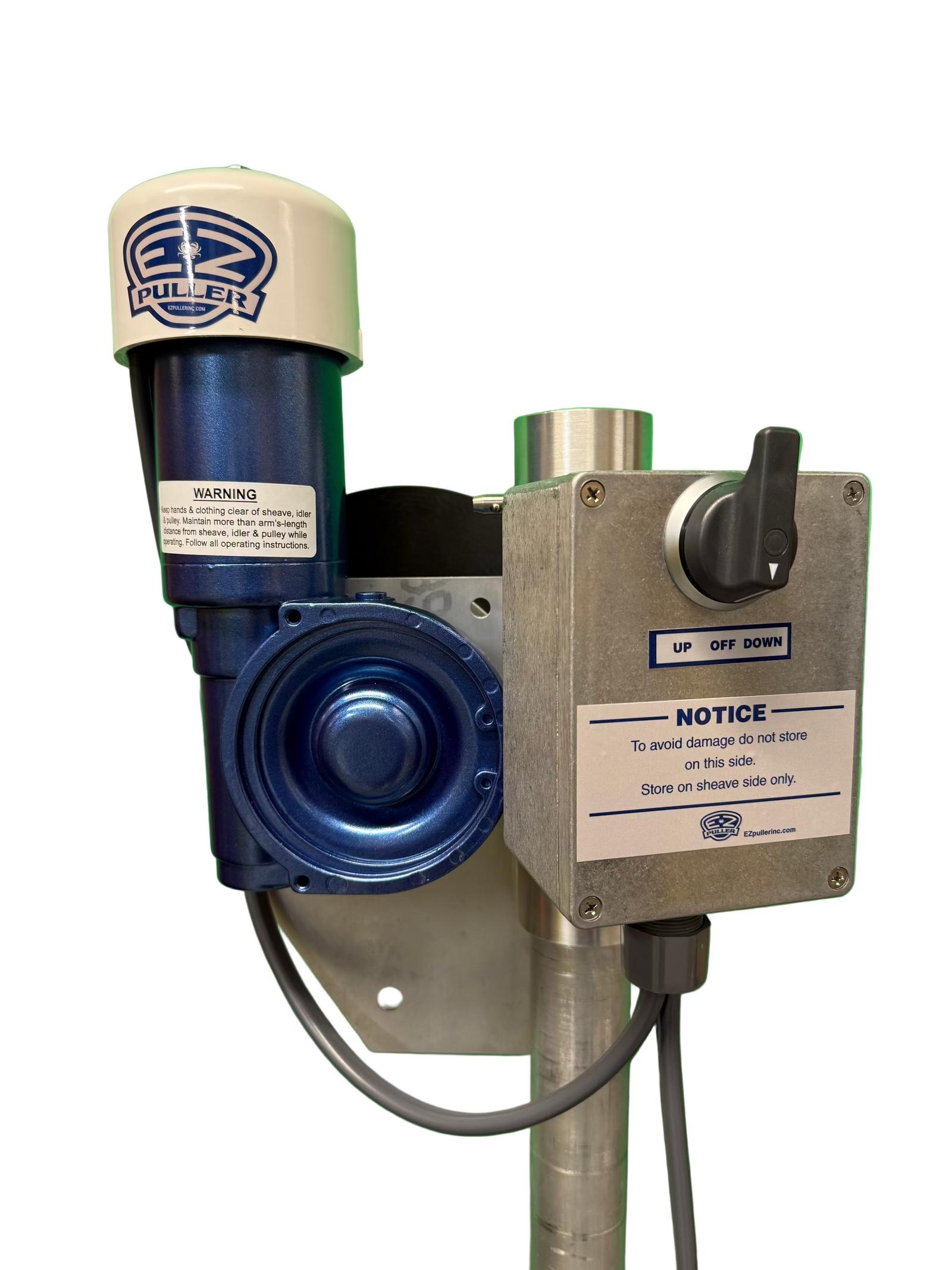 EZ Puller E80x-SR motor section and new Waterproof switch box