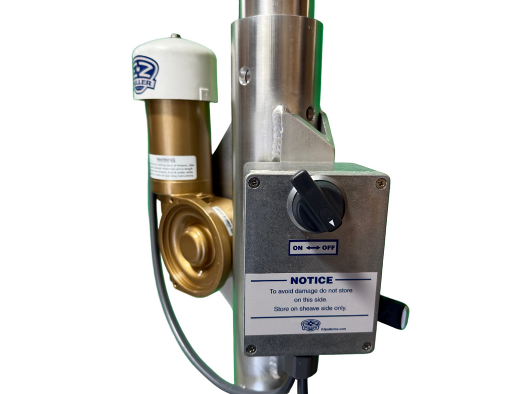 EZ-BS25 High CAPACITY sch80 2.5" Double Wall Electric Pot/Trap/Drum Hauler