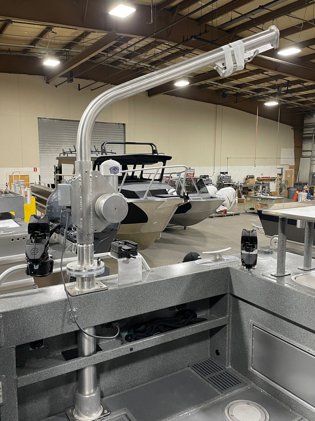 EZ-BS25 High CAPACITY sch80 2.5" Double Wall Electric Pot/Trap/Drum Hauler