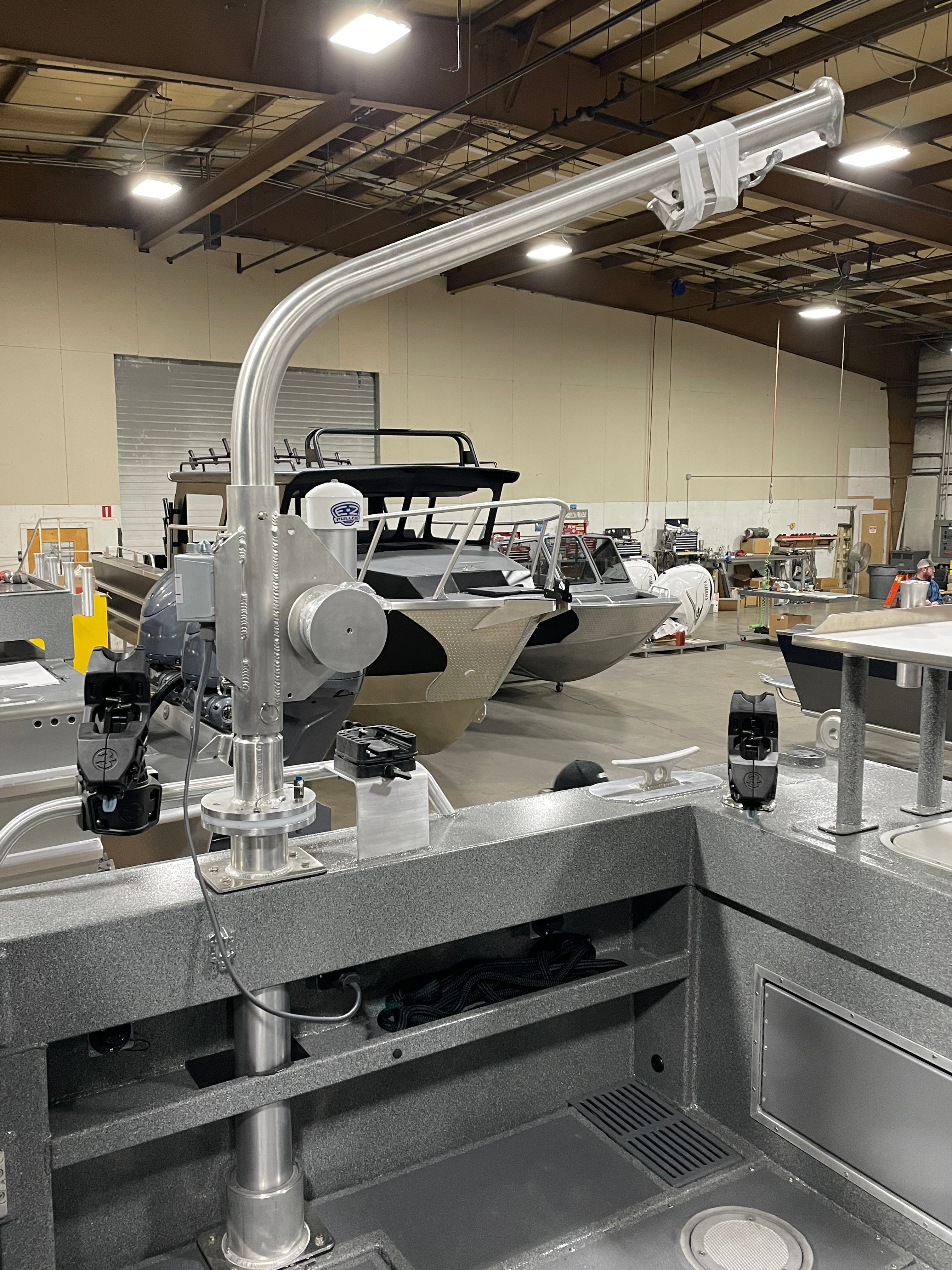 EZ-BS25 High CAPACITY sch80 2.5" Double Wall Electric Pot/Trap/Drum Hauler