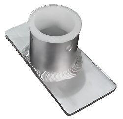 EZ PULLER AMS104C SLEEVED DECK OUNT DOR ALL 1.5" DAVITS